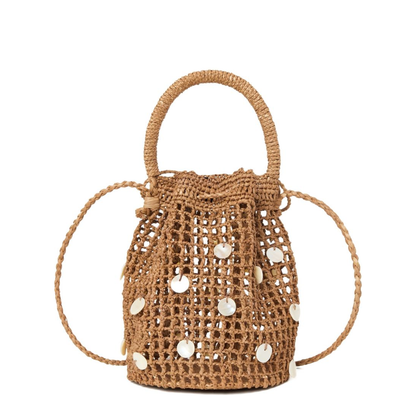 Rafia Bucket Bag