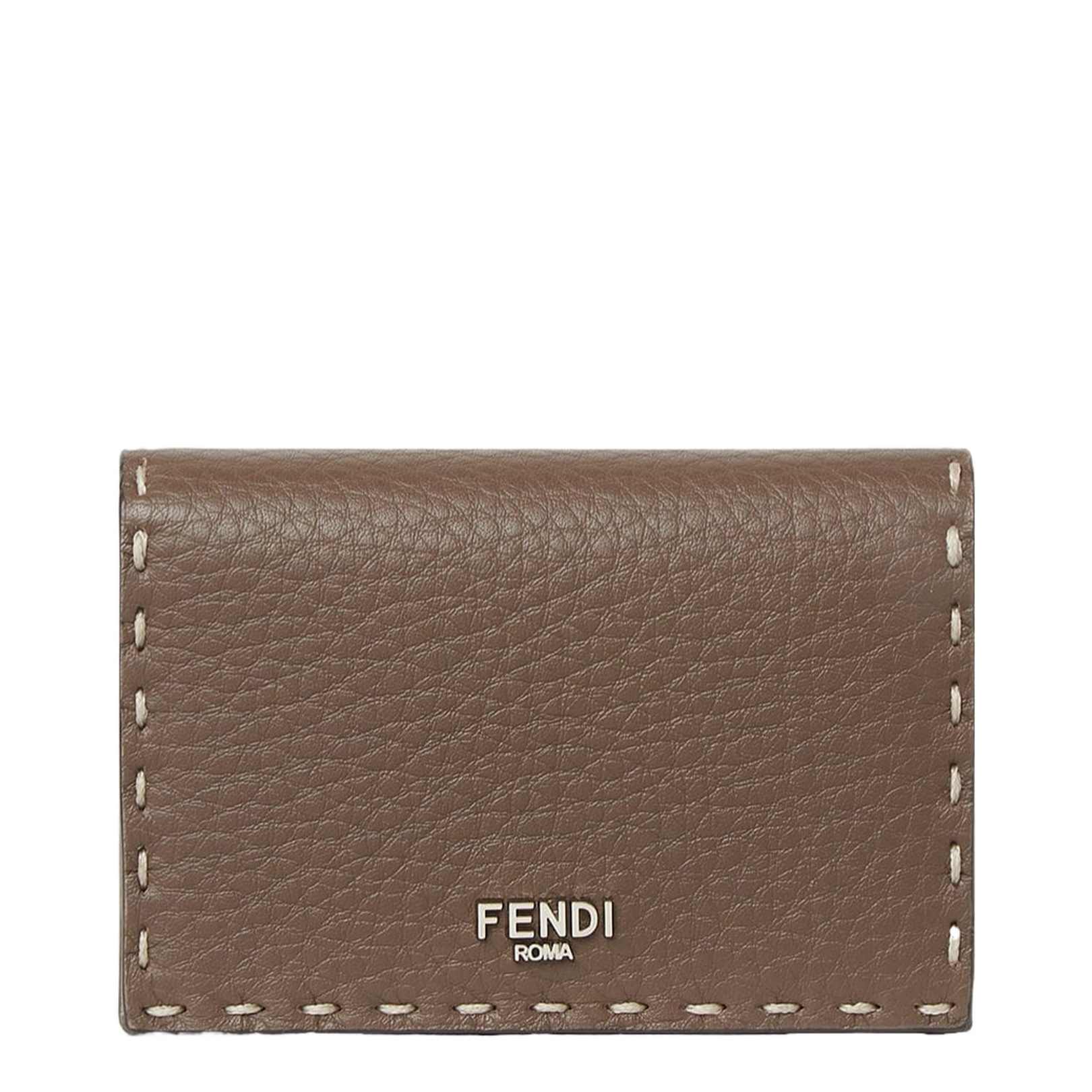Card Holder Cuoio Romano Leather Brown