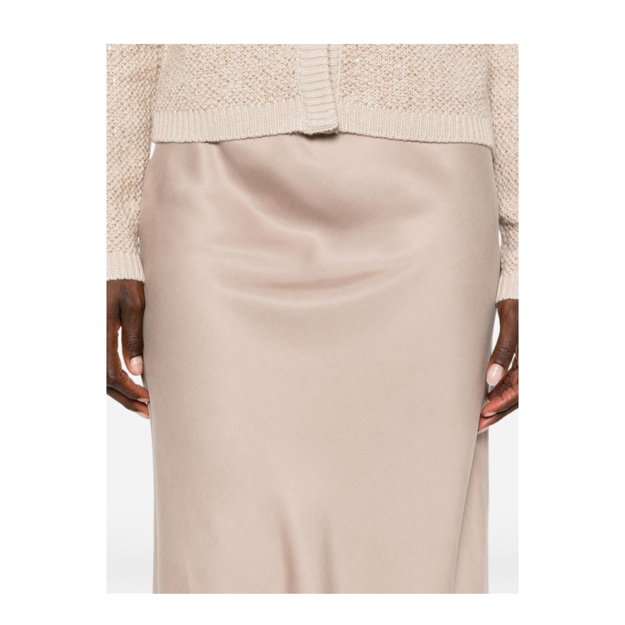 MAYFEYR - Fabiana Filippi - Skirts Brown - GND216F361D9880165