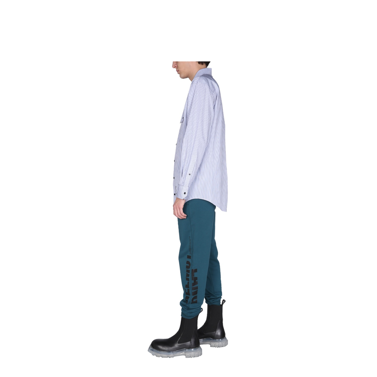 MAYFEYR - HELMUT LANG - Jogging Pants With Logo Print - L10HM201SSG