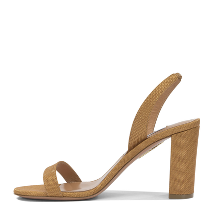MAYFEYR - Aquazzura - So Nude Block 85Mm Heeled Sandals - SNBMIDS0WVR884