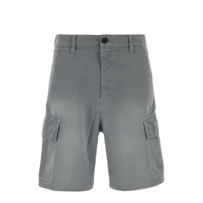 MAYFEYR - Miu Miu - Grey Twill Bermuda Shorts - MP1991SOOO19R3F0276