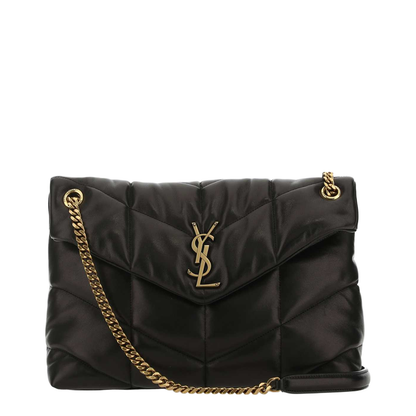 Puffer Medium Nappa leather Shoulder Bags - Black