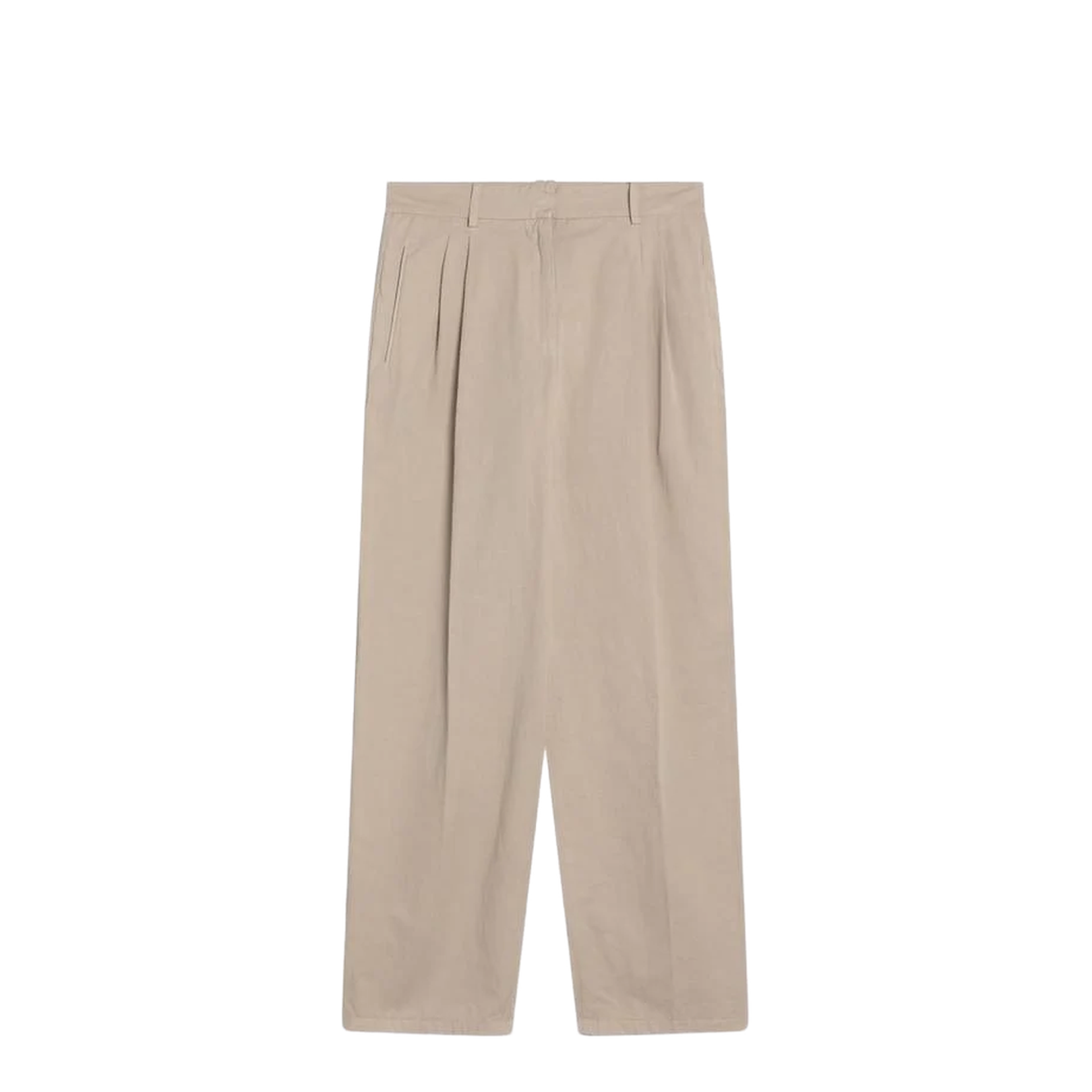 Lilas Light Khaki Trousers