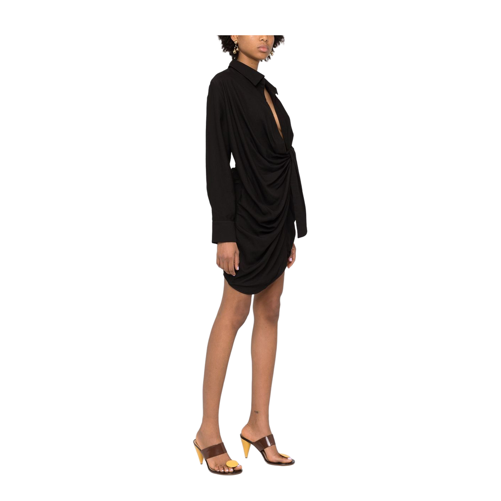 Short Dress with Long Sleeves
