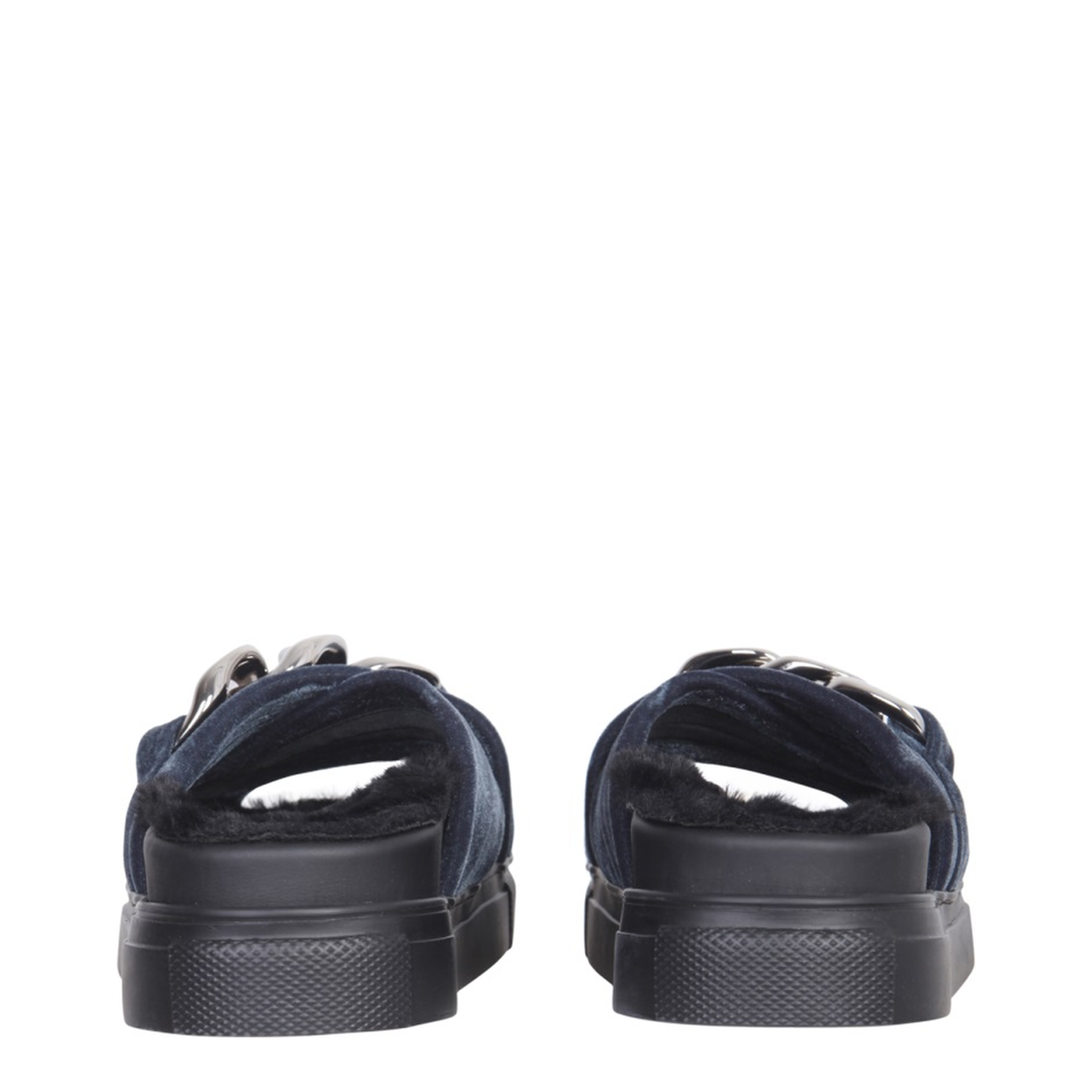 MAYFEYR - N°21 - Sandals With Oversized Chain - 21ISP02070207V001