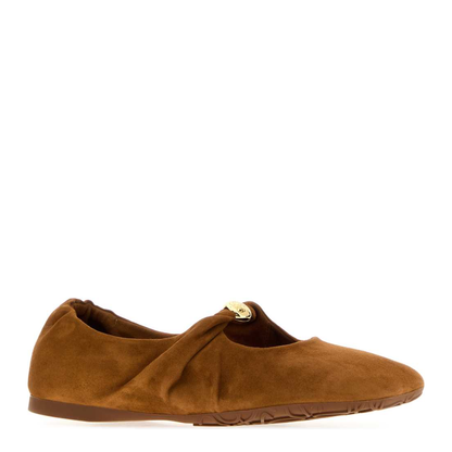 MAYFEYR - Loewe - Pebble Soft Ballerina - LLPF466X04TAN