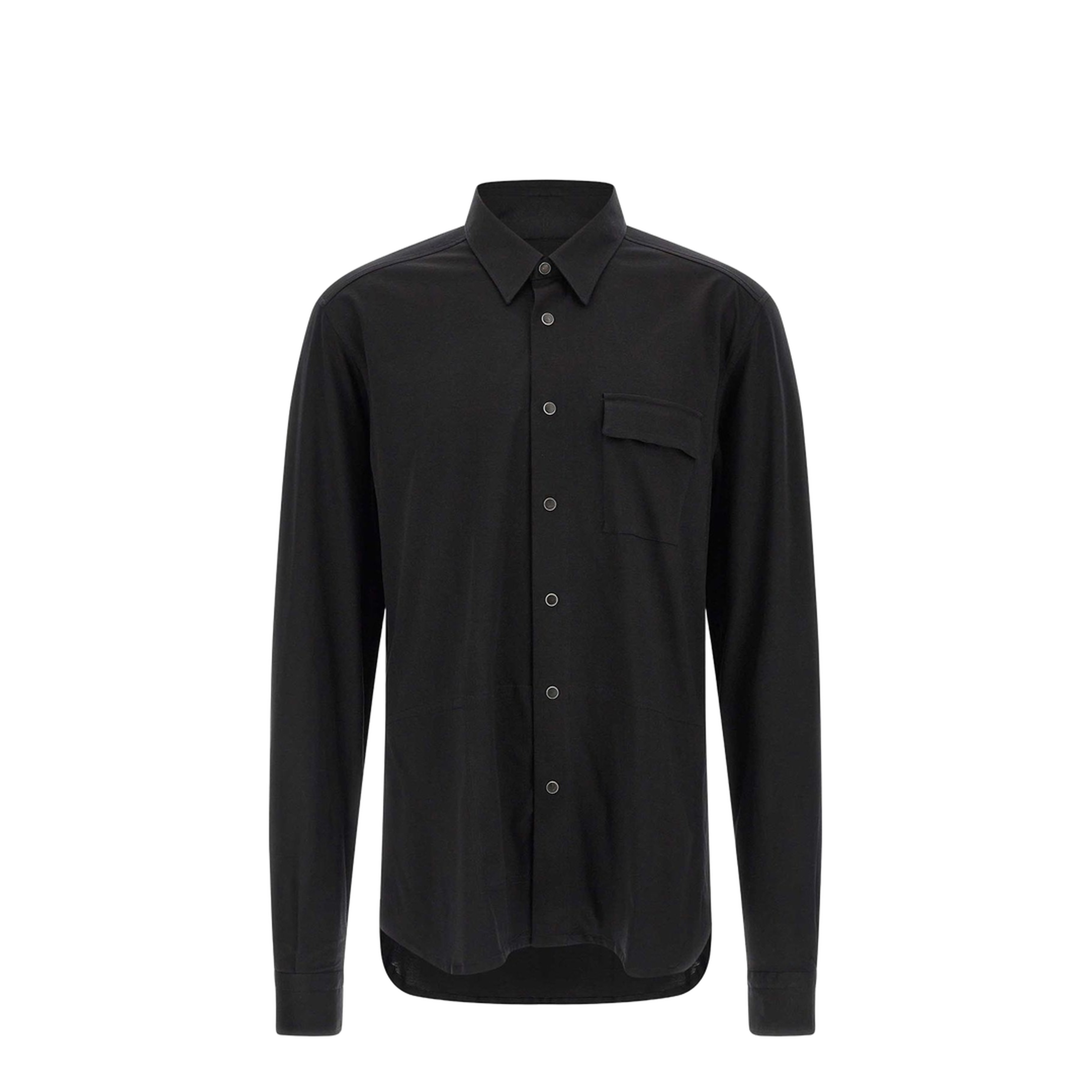 Buba Snap-Button Shirt Black