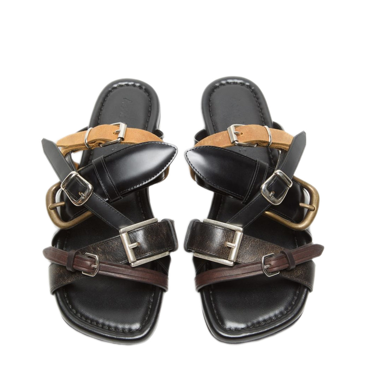 MAYFEYR - Acne Studios - Brown Multiple Straps Sandals - CD0020BPH