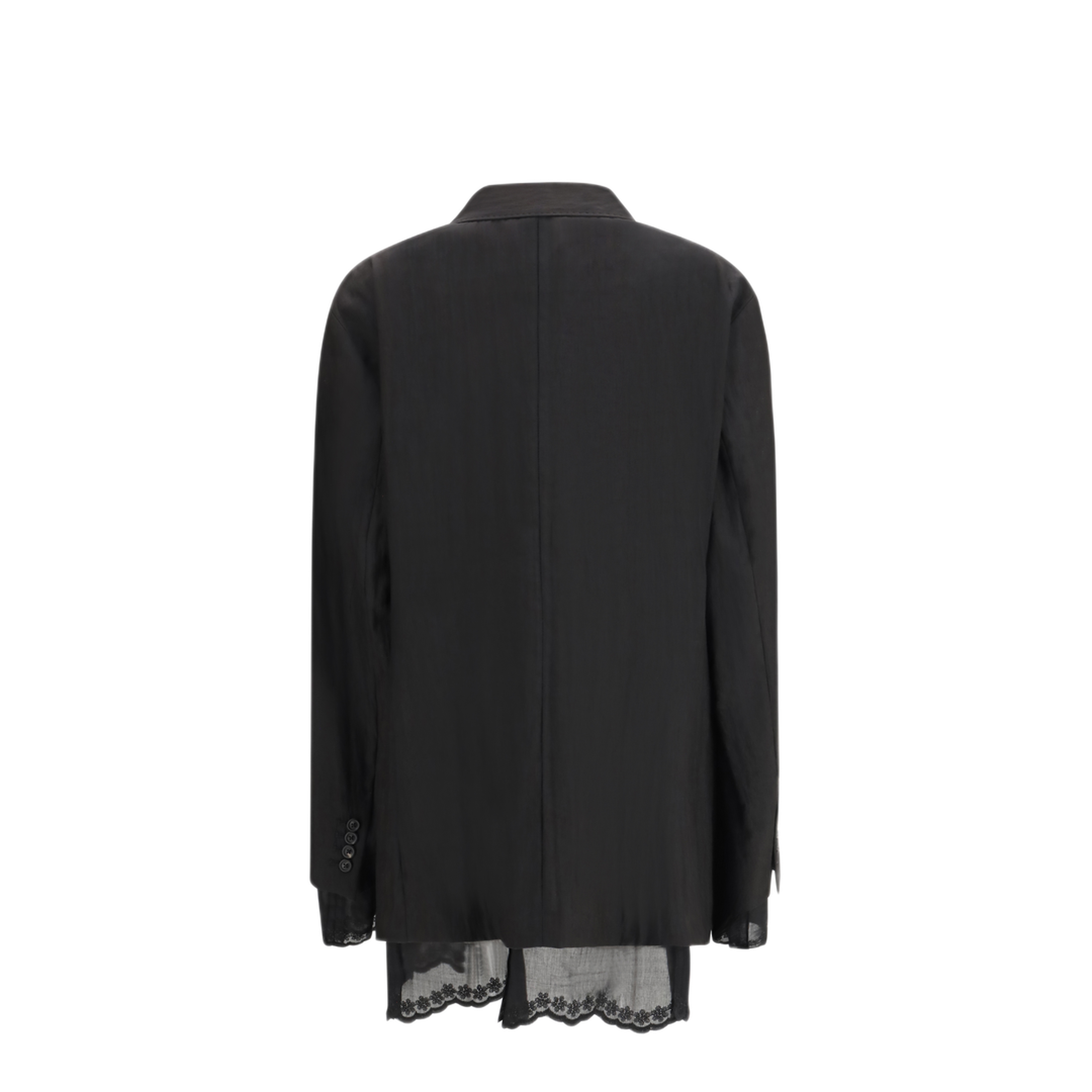 MAYFEYR - Our Legacy - Reversible Drip Single Breasted Blazer - W2260RSBSOOTBLACK