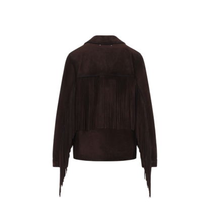 Fringed Leather Jacket