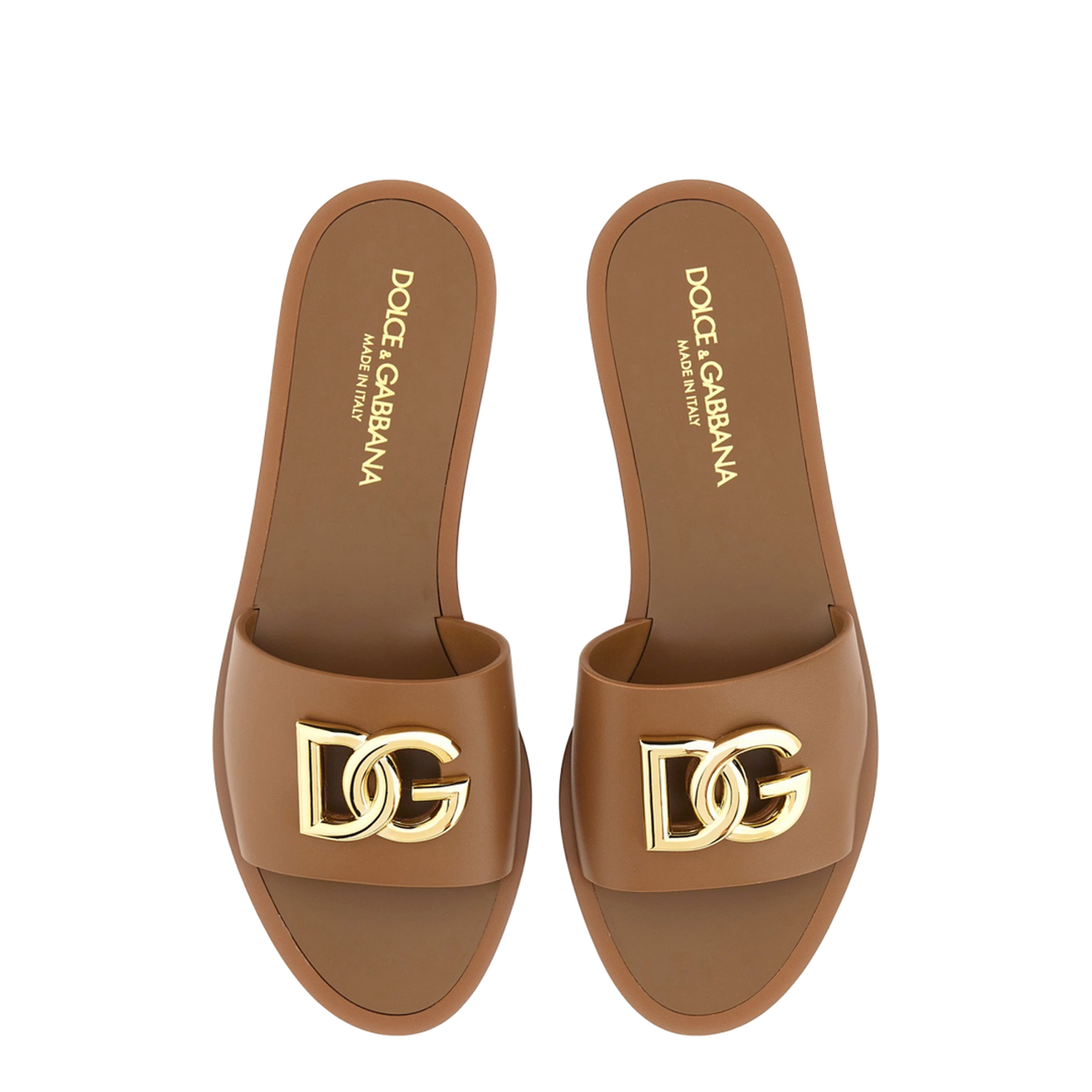 Leather Slide Sandal