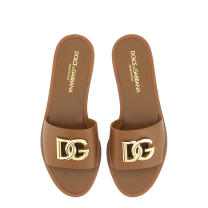 Leather Slide Sandal