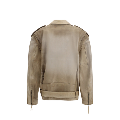 MAYFEYR - Golden Goose - Journey Leather Jacket - GUP02535P002304