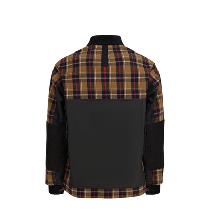 MAYFEYR -  - Lightweight Check Jacket - WPJ024W251BGEBLKREDX