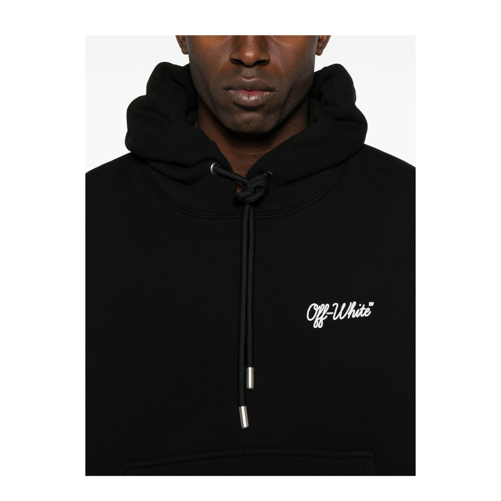 Script Skate Hoodie in Black