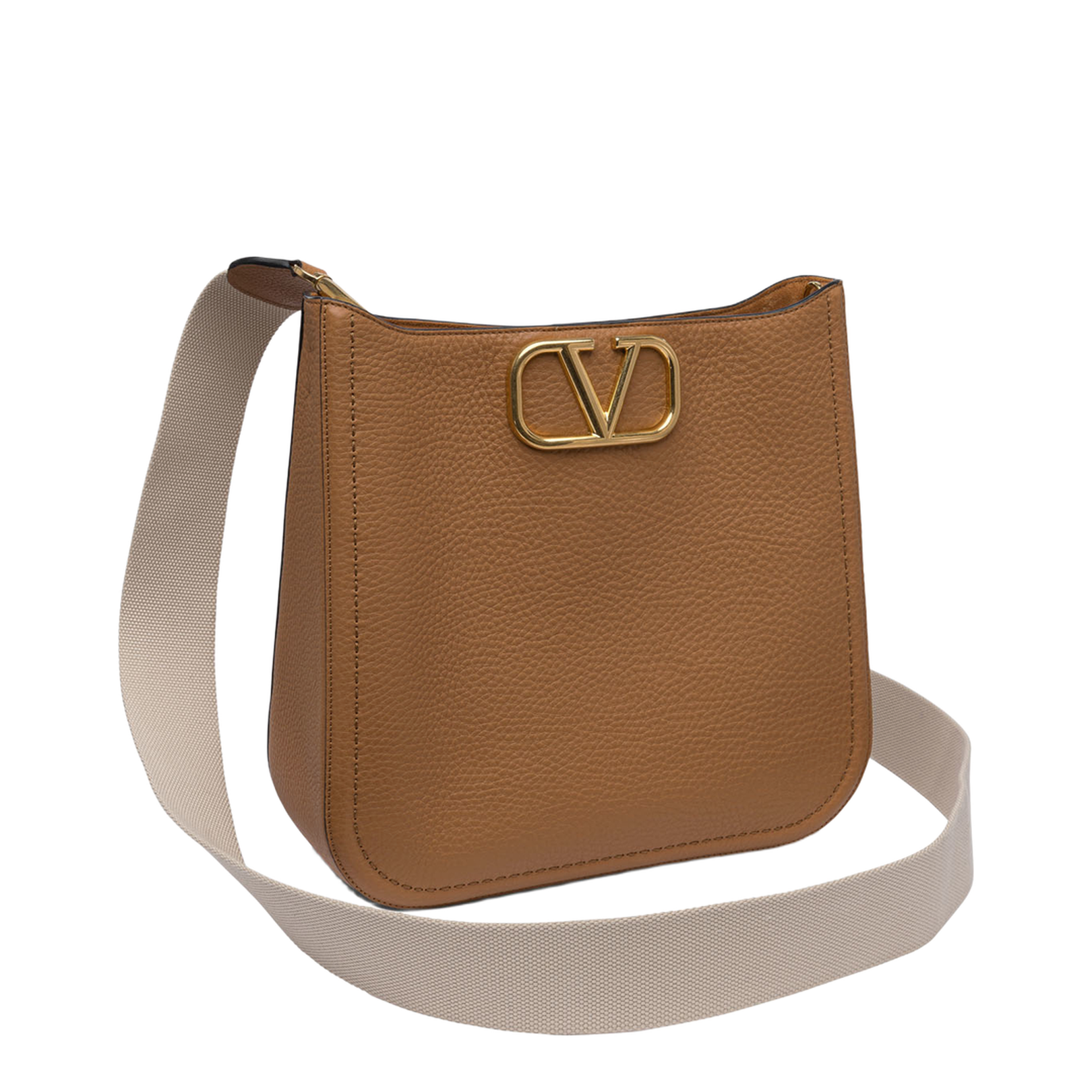Medium Almond Alltime Shoulder Bag