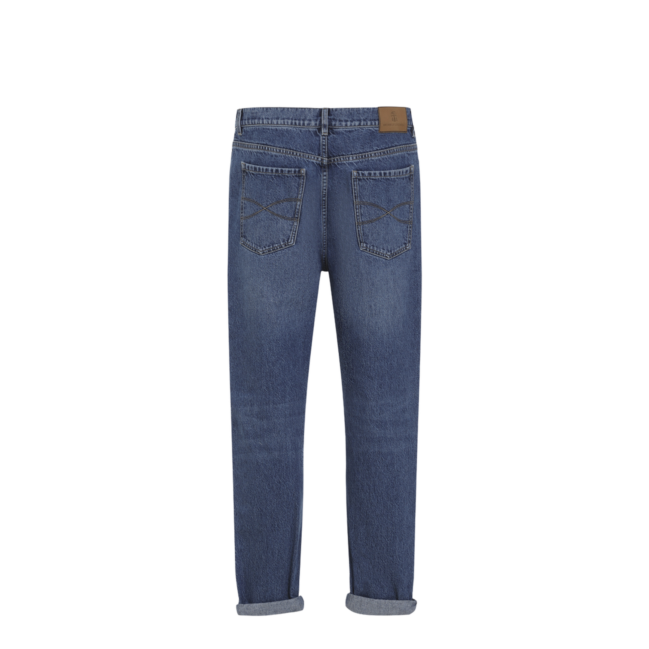 MAYFEYR - Brunello Cucinelli - Straight-Leg Turn-Up Jeans - M241PO2090