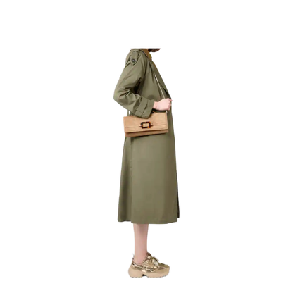 Suede Leather Clutch Bag