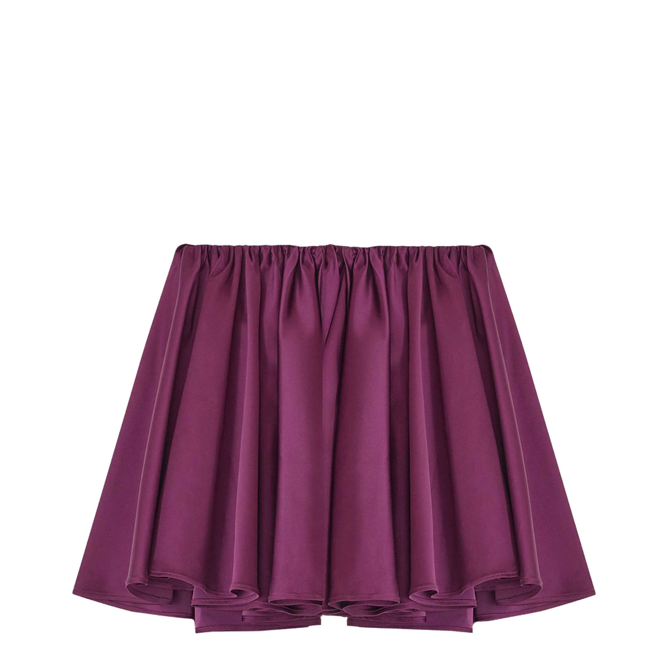 Miniskirt with Drape