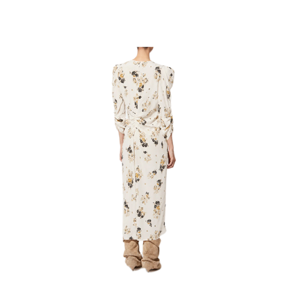 MAYFEYR - Isabel Marant - Printed Silk Midi Dress - RO0011FAD3J07I23EC