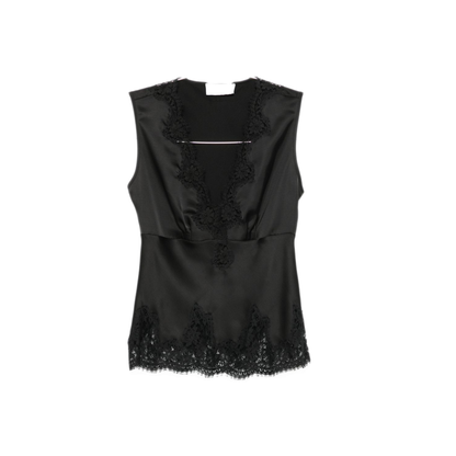 MAYFEYR - Ermanno Firenze - Top Black - D49EL021EL0MF099