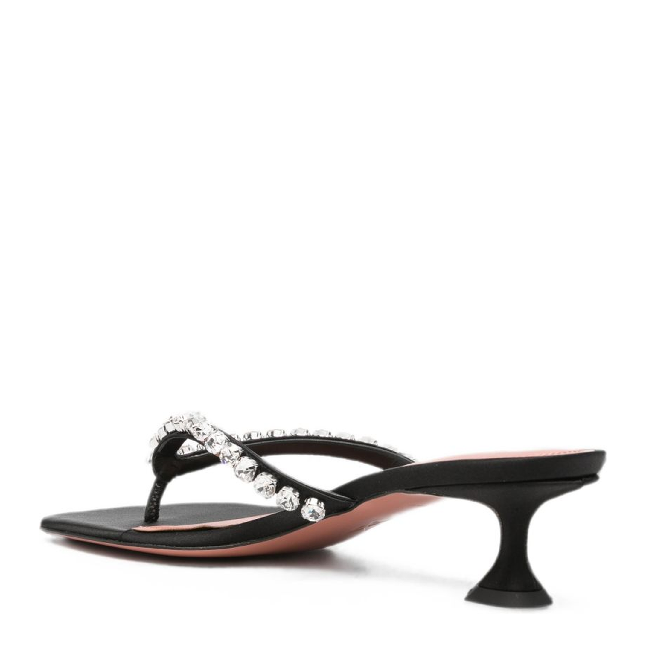 MAYFEYR - Amina Muaddi - Sandals Black - 17S366366GIGBLACKSATIN
