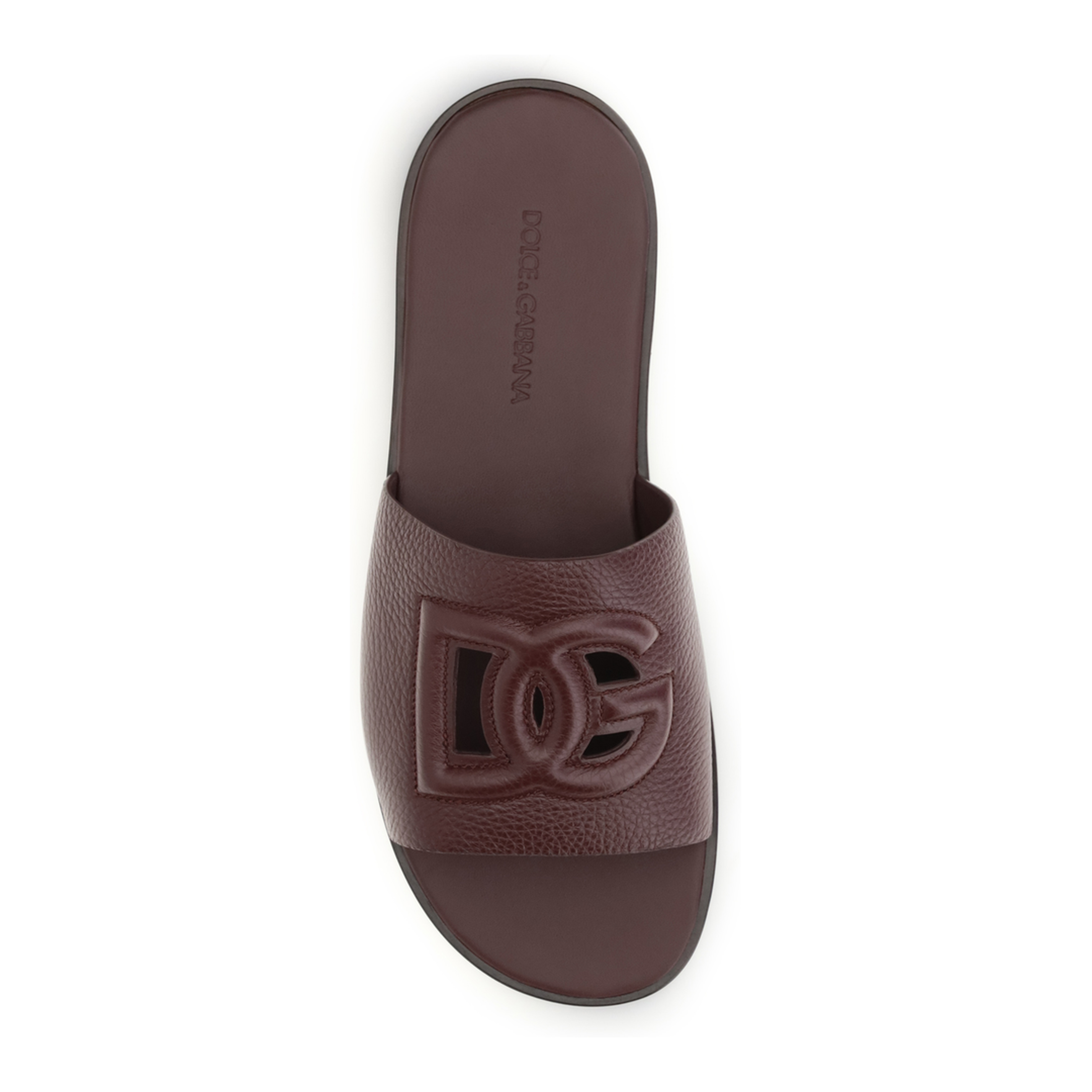 MAYFEYR - Dolce & Gabbana - Grained Leather Sandals - A80397A8N8280308