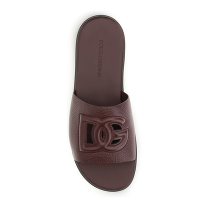 MAYFEYR - Dolce & Gabbana - Grained Leather Sandals - A80397A8N8280308