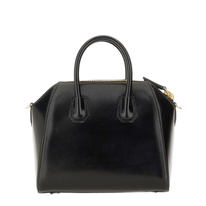 Antigona Mini Calfskin Handbag - Black