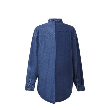 MAYFEYR - E.L.V. Denim - Denim Cotton Shirt - 2002203DARKBLUE