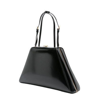 Patent-Leather Tote Bag