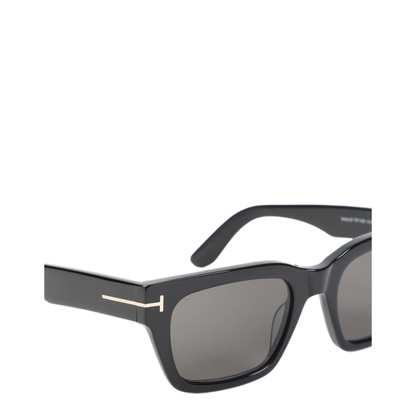 MAYFEYR - TOM FORD EYEWEAR - Black Acetate Sunglasses - FT133301A