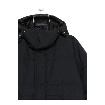 MAYFEYR - Sacai - Black Hooded Coat - 2503850M001