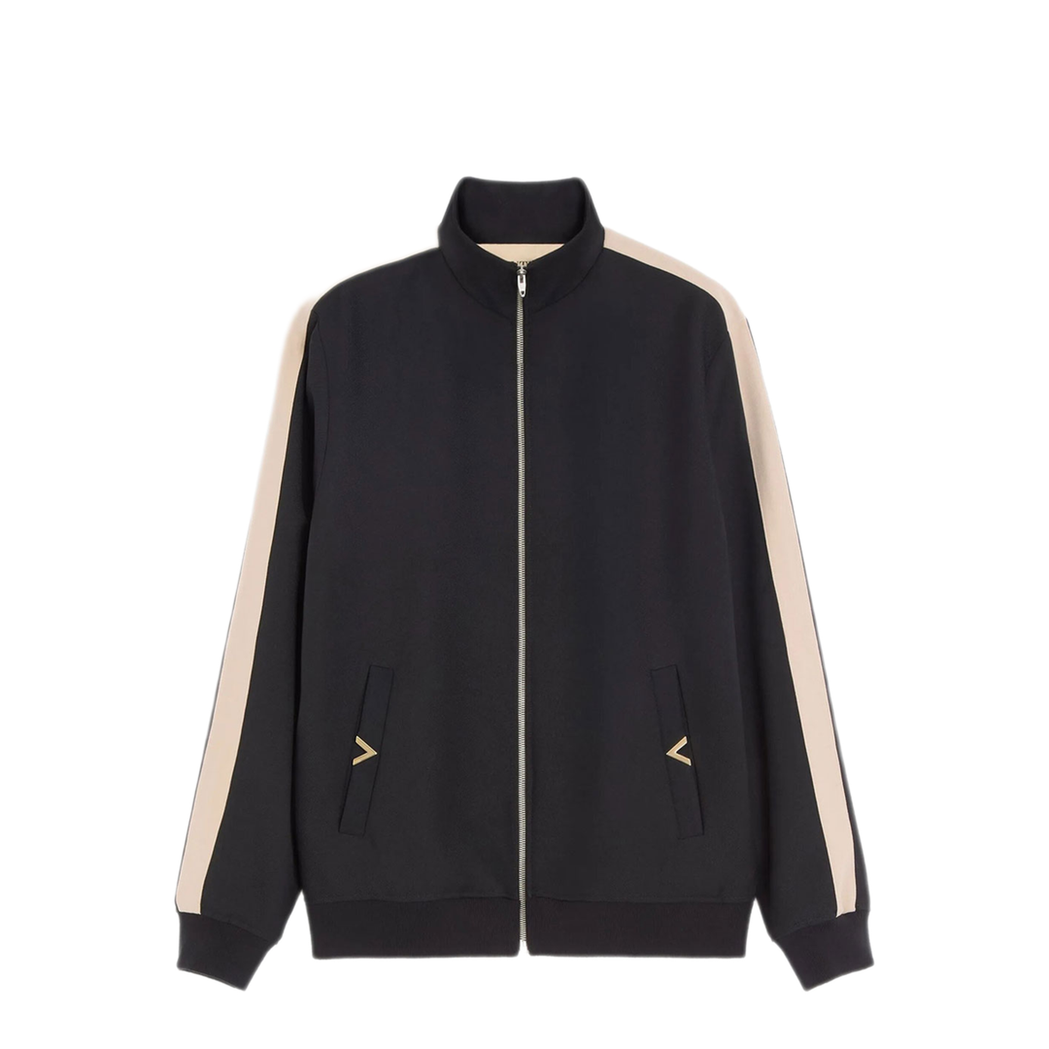 MAYFEYR - Valentino - Nylon Sweatshirt With Vgold - VMF30FBGQ9RA