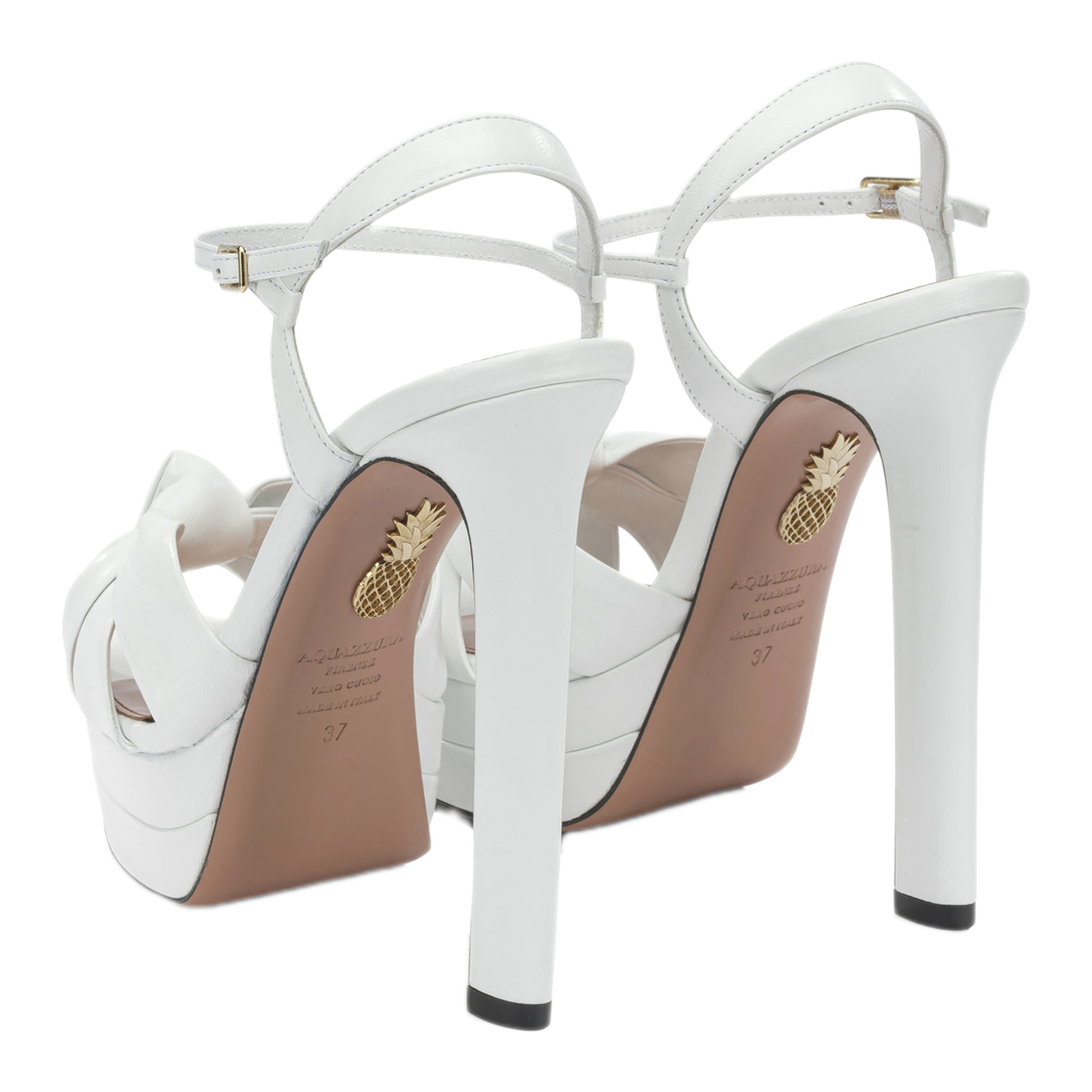 MAYFEYR - Aquazzura - Nina Plateau 130Mm Heeled Sandals - NINHIGB0NAPOPW
