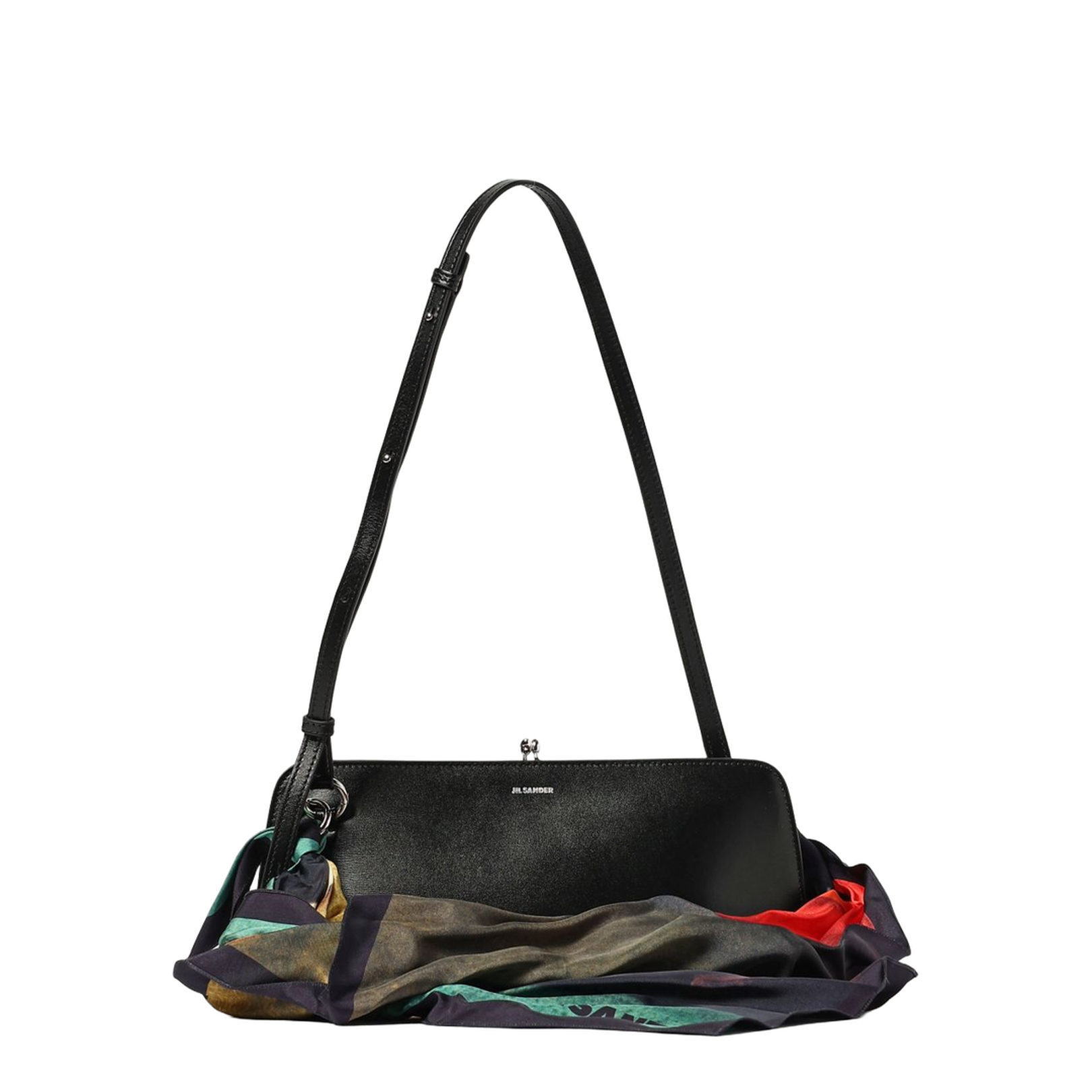 Goji Bag with Silk Scarf Handle
