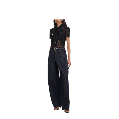 MAYFEYR - Self Portrait - Top Black - PF26-111T-BBLACK