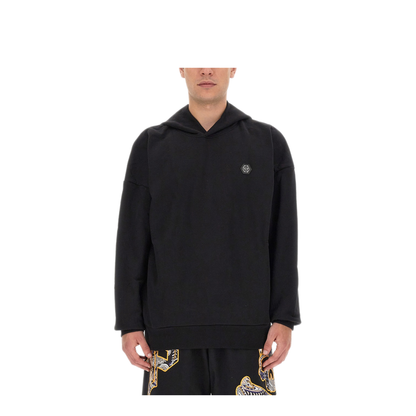 MAYFEYR - PHILIPP PLEIN - Hoodie Black Oversize Fit - MJB3071PJ0002N02