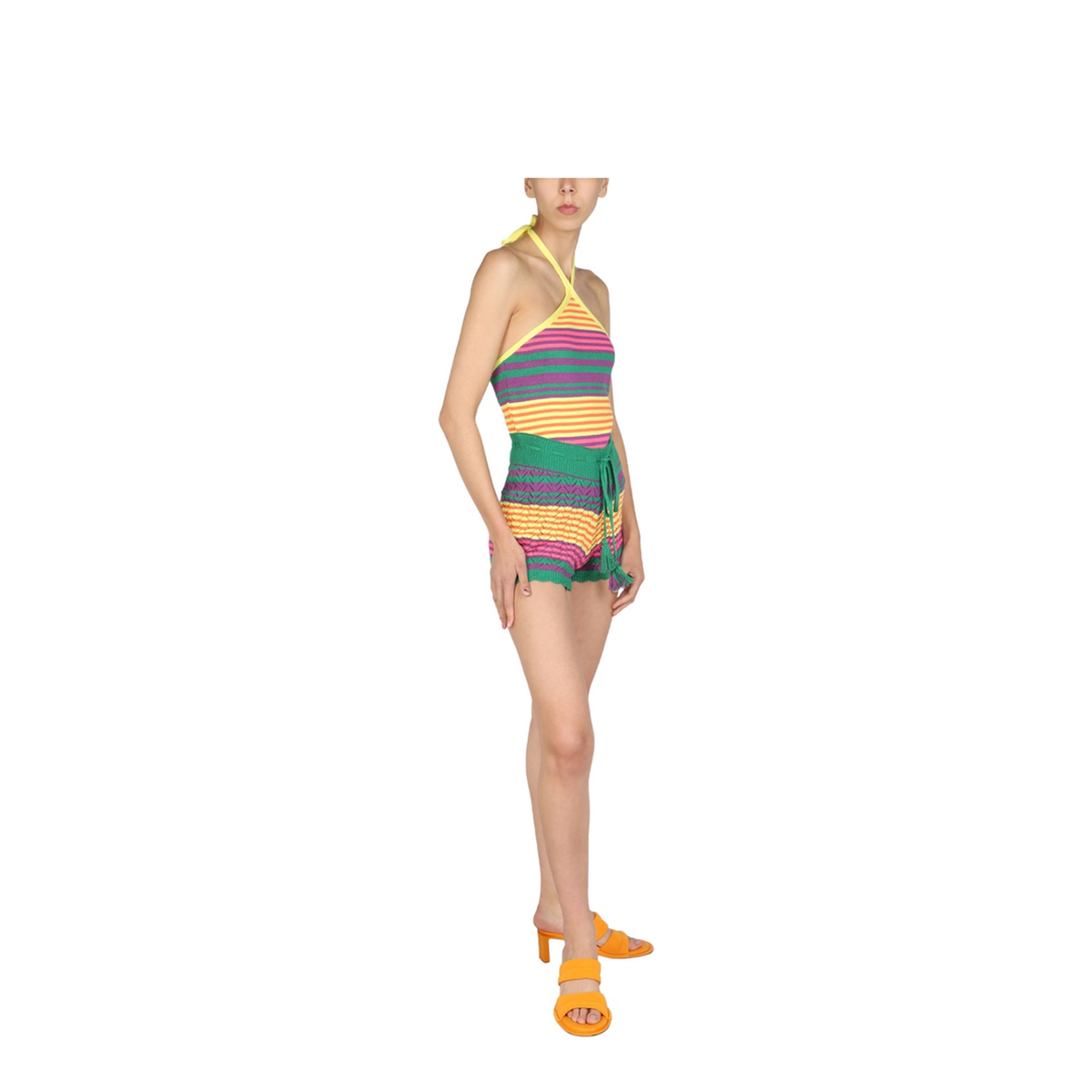 MAYFEYR - GALLO 1927 - Stripe Pattern Shorts - AP5131068151