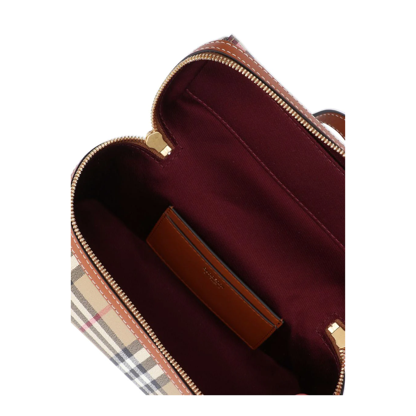 Vanity Check Crossbody Bag