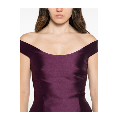 MAYFEYR - Solace London - Violet Dresses - OS49024DAMSON