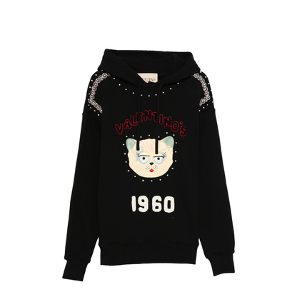 Embroidered Cotton Hoodie