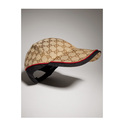 Gg Cotton Fabric Baseball Hat