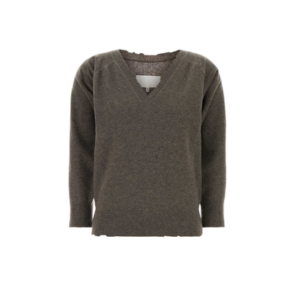 Mud Wool V Neck Sweater
