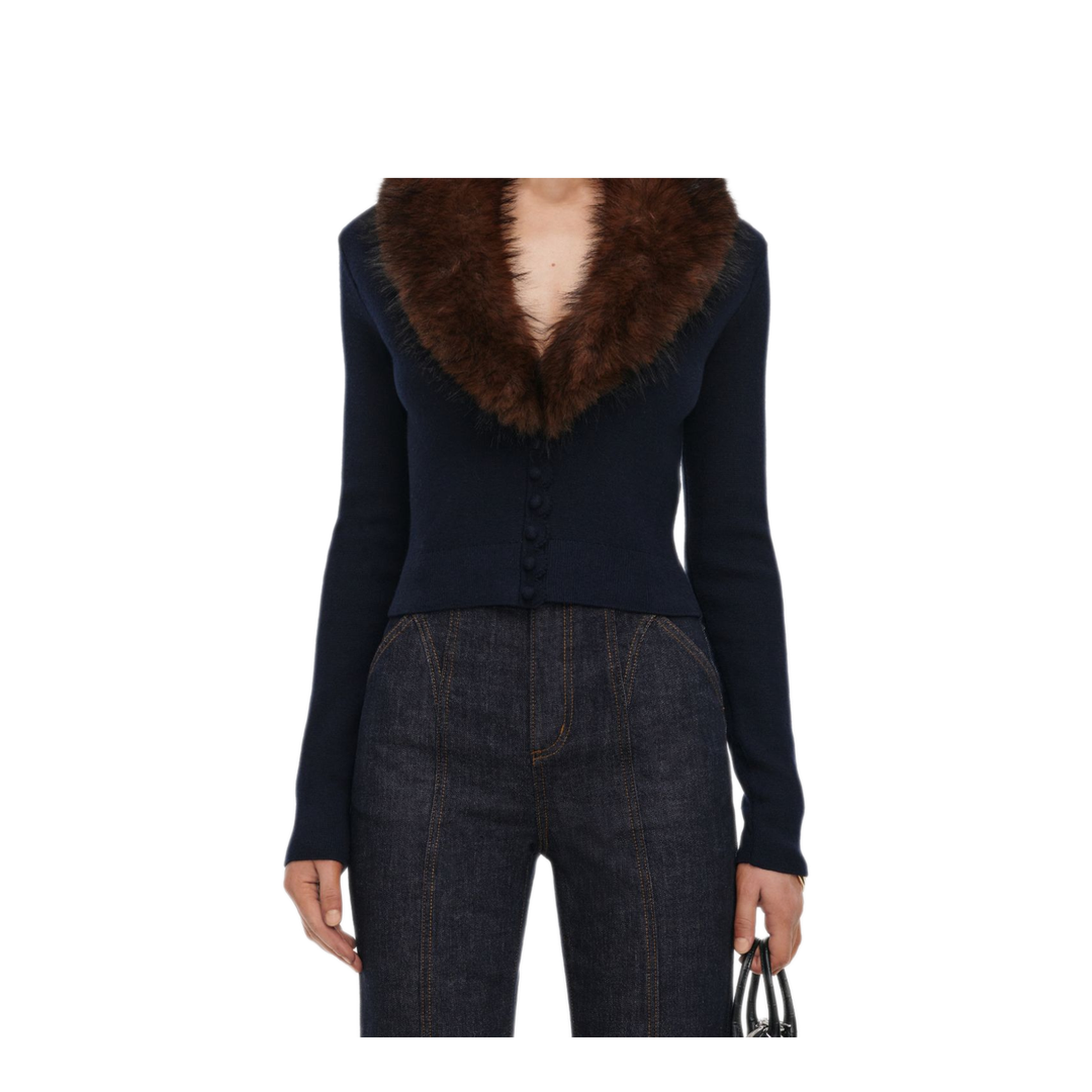 MAYFEYR - Self Portrait - Sweaters Navy - AW26-148CA-NNAVY