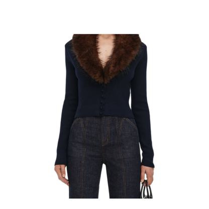 MAYFEYR - Self Portrait - Sweaters Navy - AW26-148CA-NNAVY