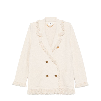 MAYFEYR - Elisabetta Franchi - Jackets White - MK11R62E2193