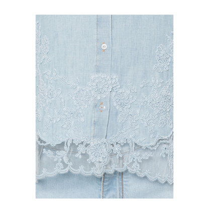 MAYFEYR - Ermanno Scervino - Clear Blue Shirts - D482K365APTZD44115