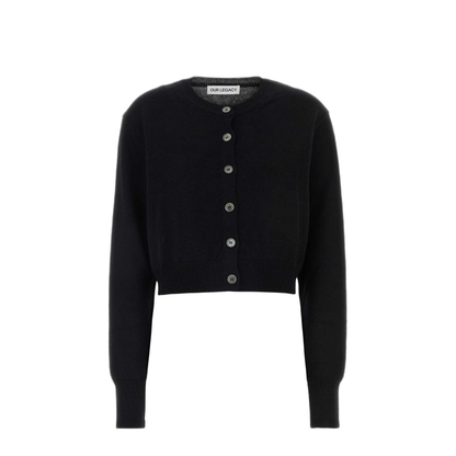 MAYFEYR - Our Legacy - Micro Cardi - W2263MBBLACOALINWOO